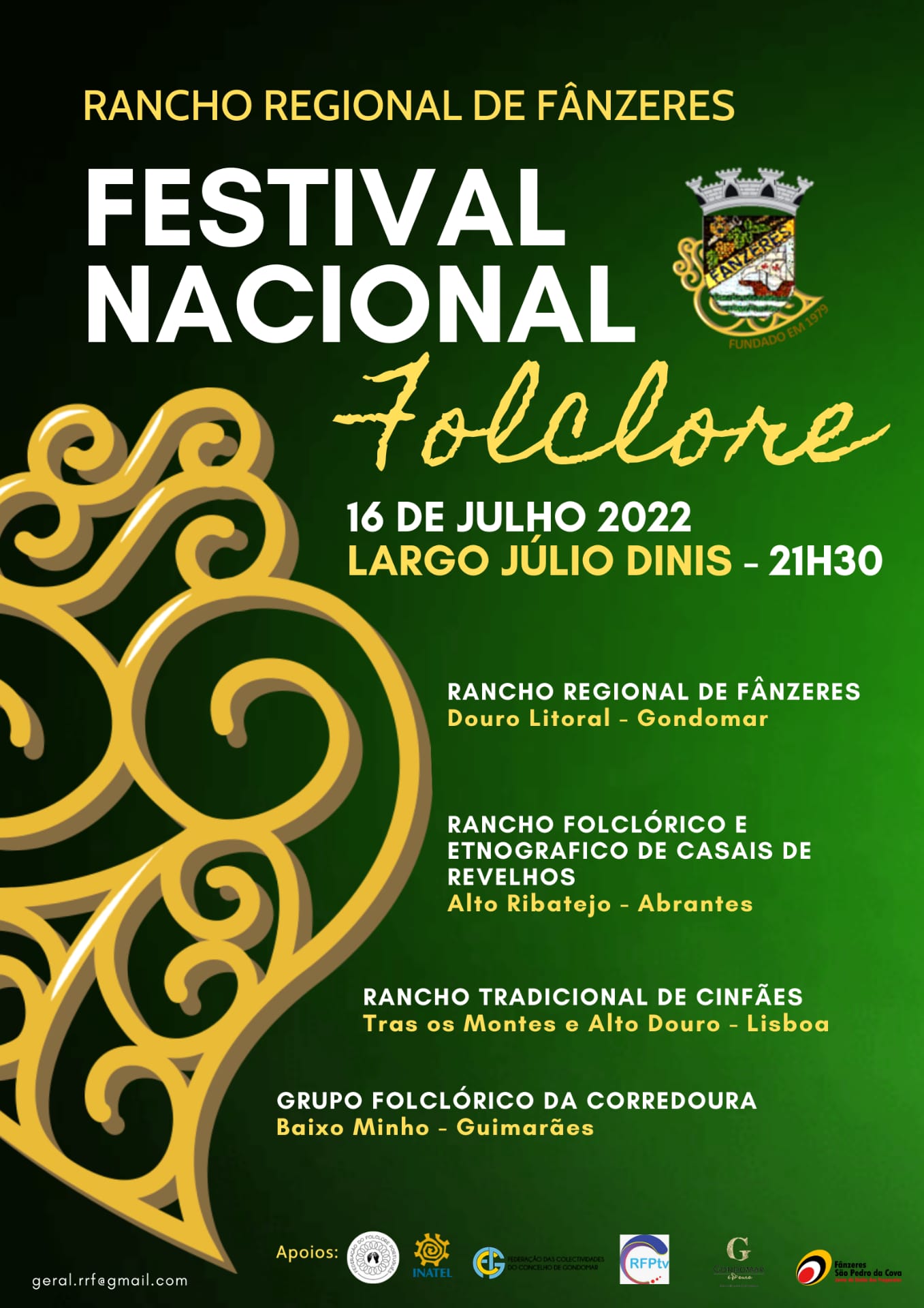 cartaz festival nacional folclore