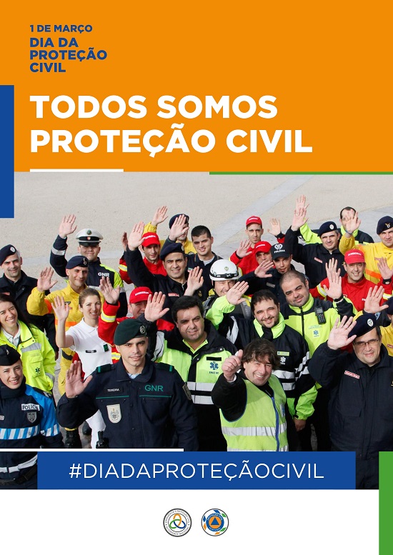 DIA DA PROTEÇÃO CIVIL Cartaz A4