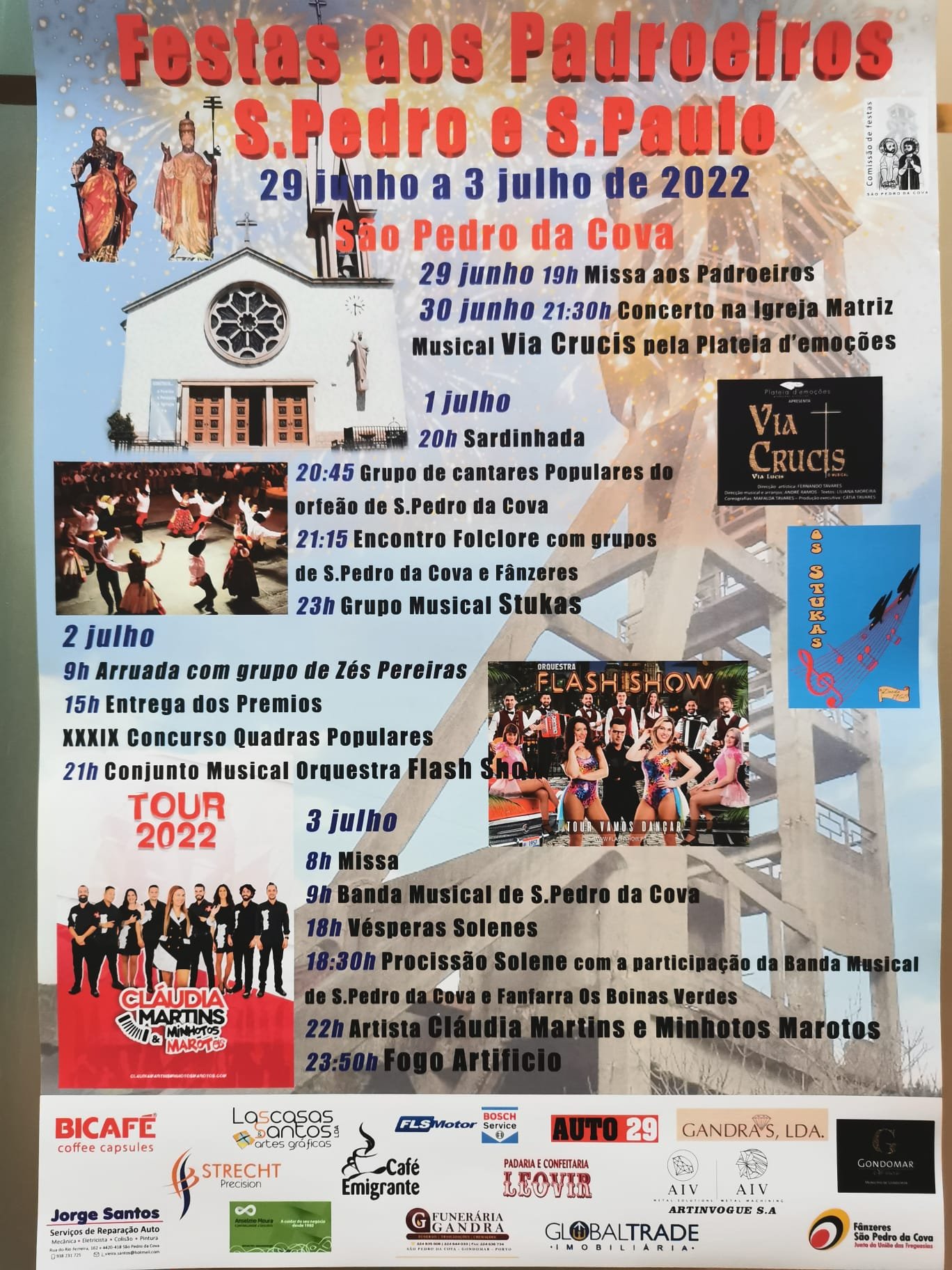 cartaz ao s. pedro